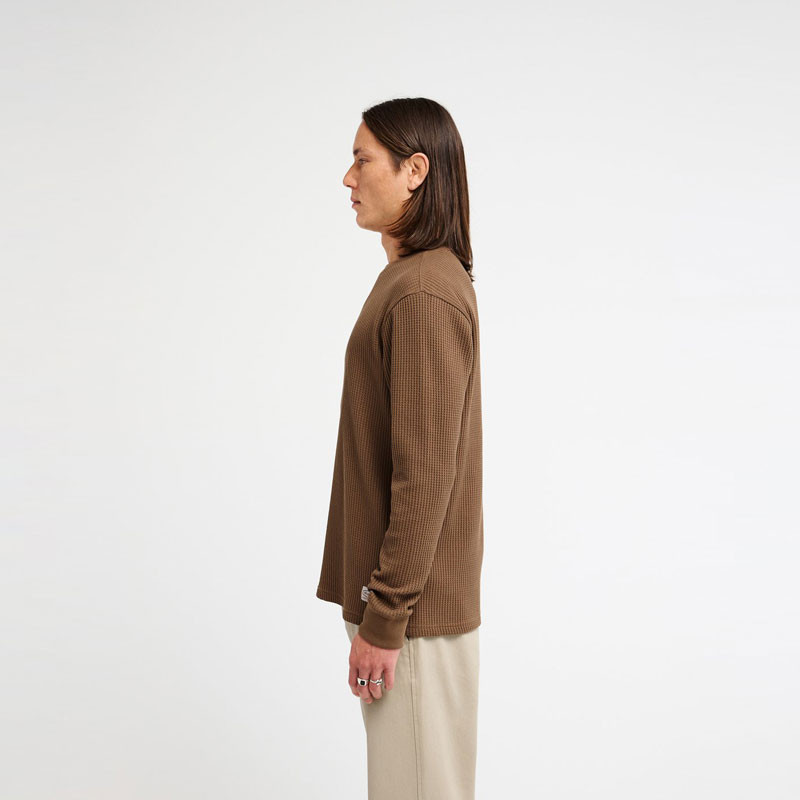 Camiseta RVCA: Dayshift Thermal LS (Wood)