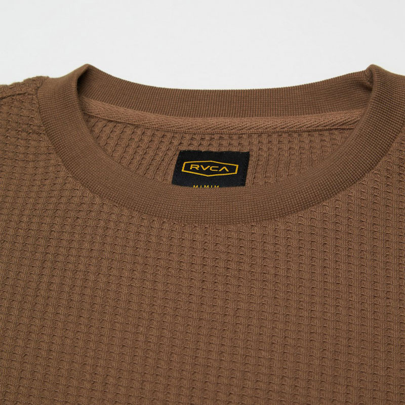 Camiseta RVCA: Dayshift Thermal LS (Wood)