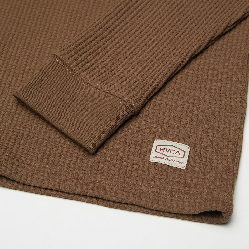 Camiseta RVCA: Dayshift Thermal LS (Wood)