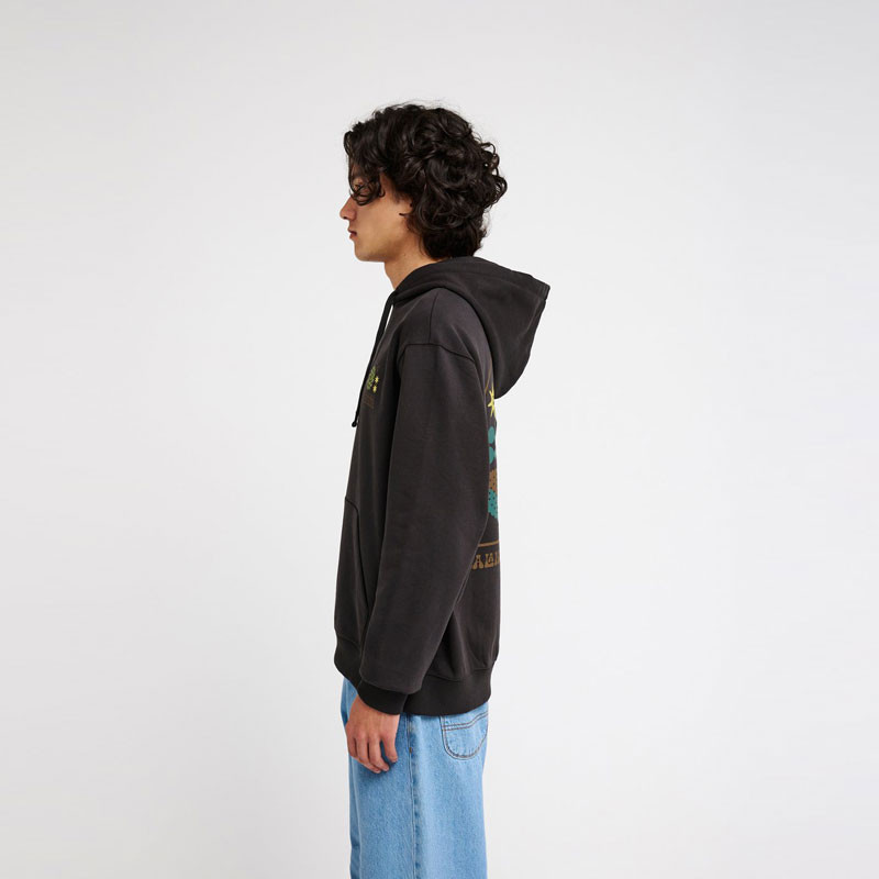 Sudadera RVCA: Iris Hoodie (Washed Black)