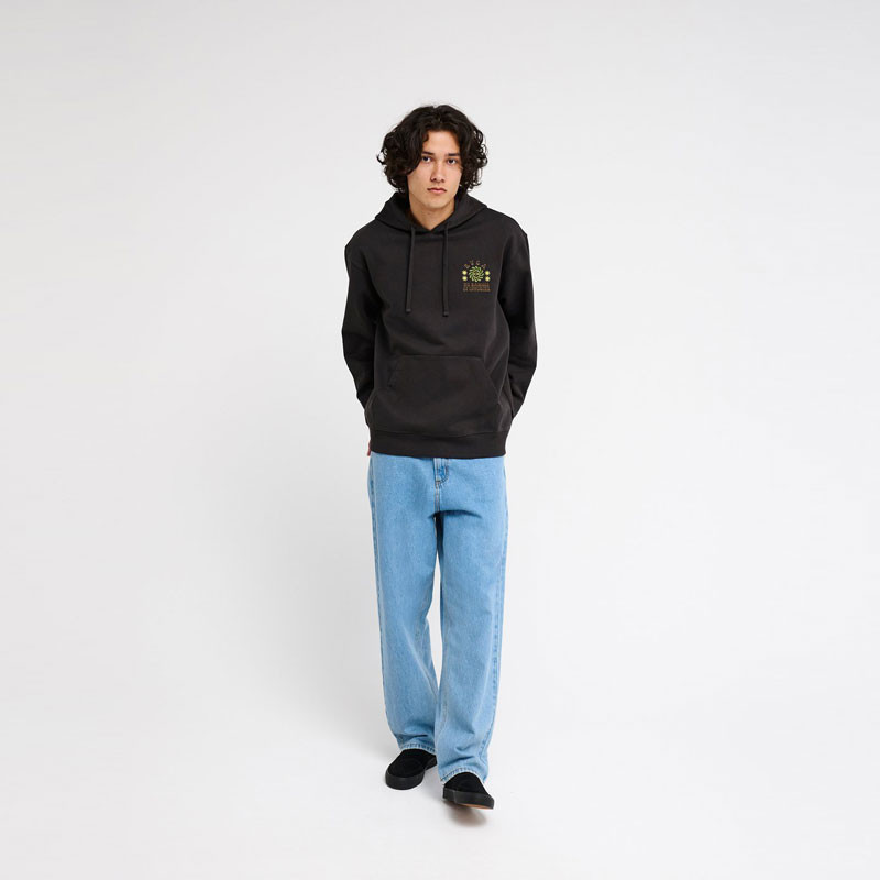 Sudadera RVCA: Iris Hoodie (Washed Black)