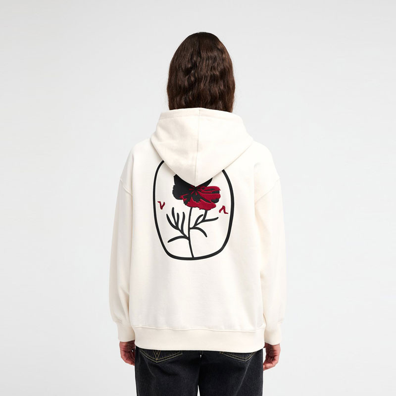 Sudadera RVCA: Odai Zip Hoodie (Salt)