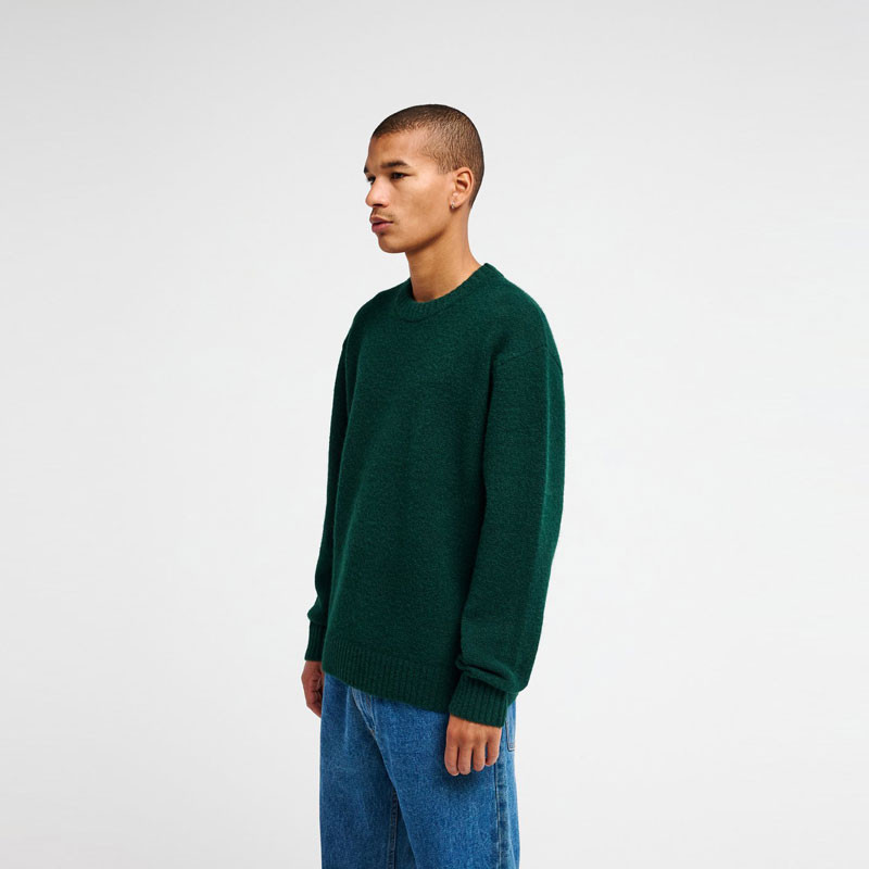 Jersey RVCA: Ino Prep Solid Sweater (Hunter Green)