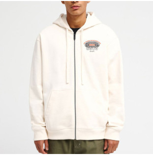 Sudadera RVCA: The World Zip Hoodie (Salt)