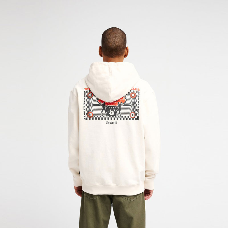 Sudadera RVCA: The World Zip Hoodie (Salt)