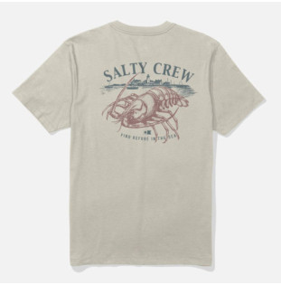 Camiseta Salty Crew: Shelled SS Tee (Moonbeam)