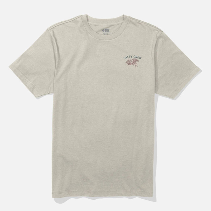 Camiseta Salty Crew: Shelled SS Tee (Moonbeam)