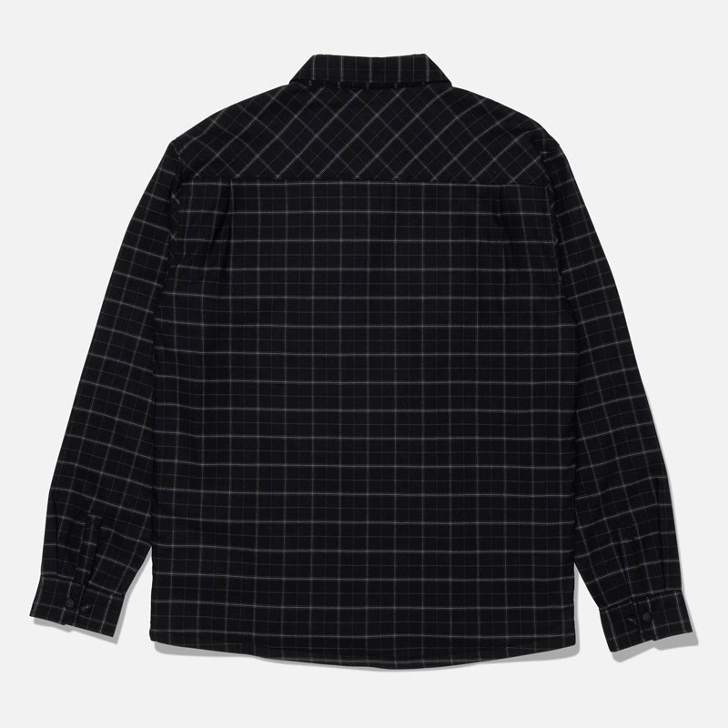 Chaqueta Salty Crew: Fathom LS Tech Shacket (Black Green)