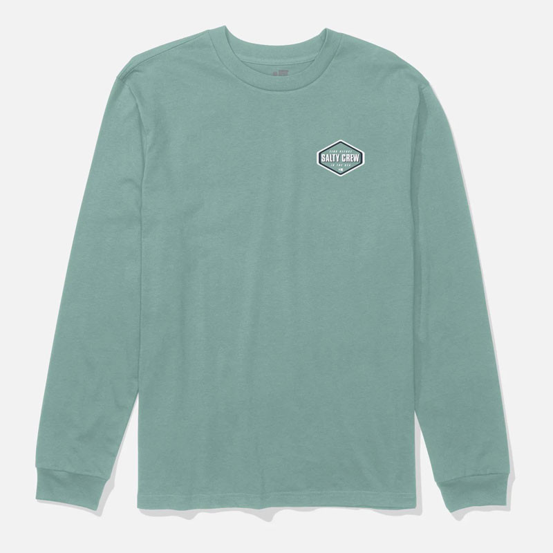 Camiseta Salty Crew: Shapely LS Tee (Mackerel)