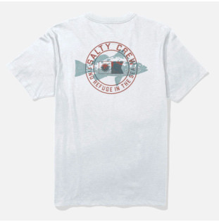 Camiseta Salty Crew: Kritter Stamp SS Tee (White)