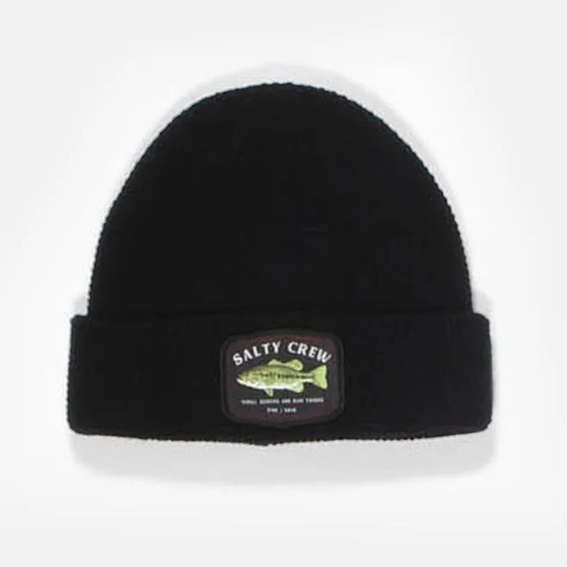 Gorro Salty Crew: Coastal Beanie (Black)