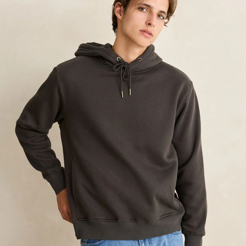 Sudadera Rhythm: Classic Fleece Hood (Vintage Black)