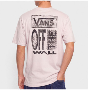 Camiseta Vans: Cut and Paste SS Tee (Pale Petal)