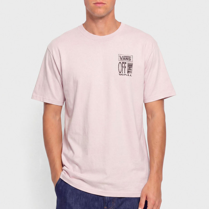 Camiseta Vans: Cut and Paste SS Tee (Pale Petal)