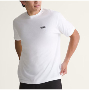 Camiseta Vans: New Left Chest SS Tee (White Black)