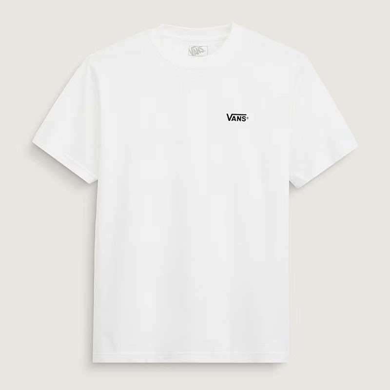 Camiseta Vans: New Left Chest SS Tee (White Black)