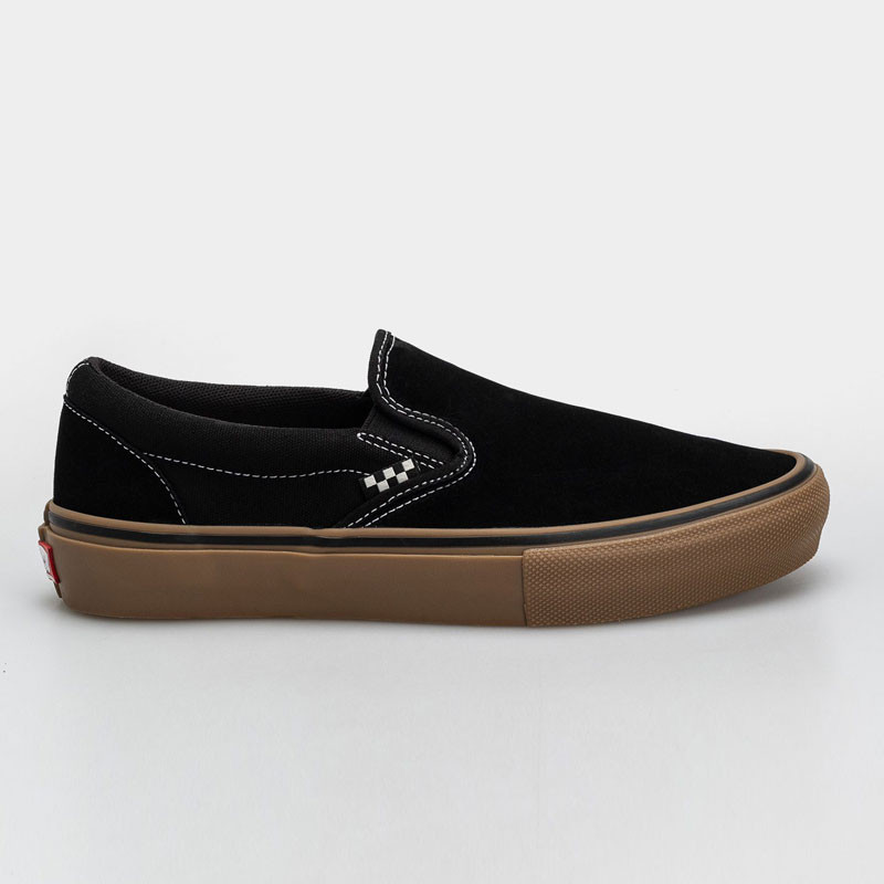 Zapatillas Vans: Skate Slip On (Black Gum White)