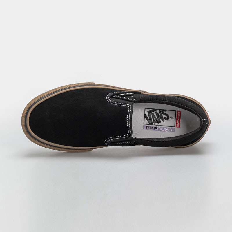 Zapatillas Vans: Skate Slip On (Black Gum White)