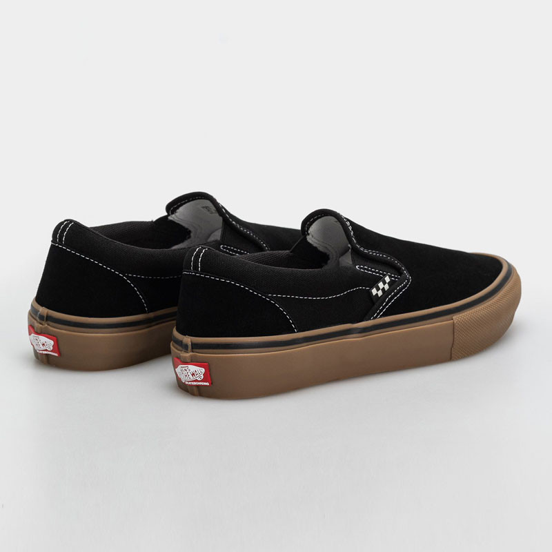 Zapatillas Vans: Skate Slip On (Black Gum White)