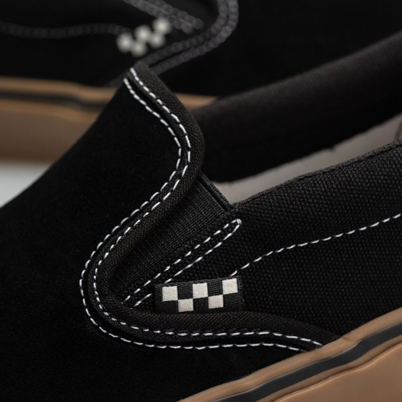 Zapatillas Vans: Skate Slip On (Black Gum White)