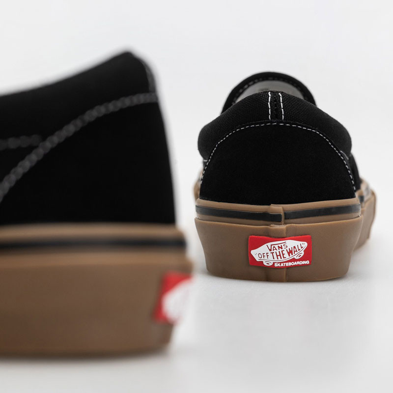 Zapatillas Vans: Skate Slip On (Black Gum White)