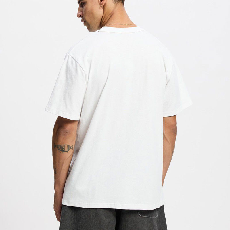 Camiseta Rhythm: Imprint Vintage SS T-Shirt (White)