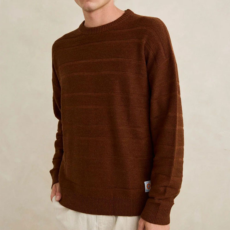 Jersey Rhythm: Jackson Knit (Chestnut)