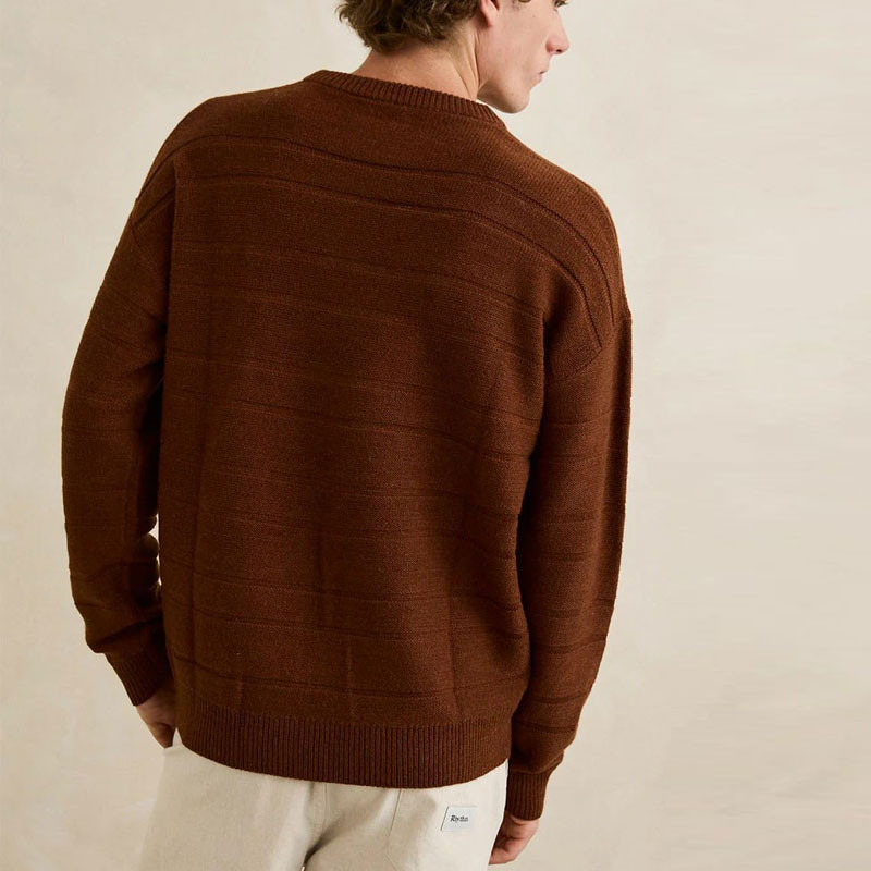 Jersey Rhythm: Jackson Knit (Chestnut)
