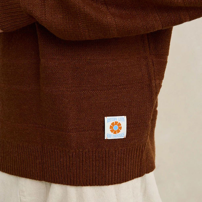 Jersey Rhythm: Jackson Knit (Chestnut)