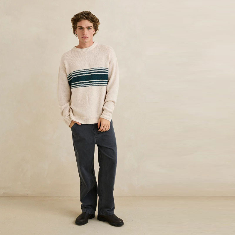 Jersey Rhythm: Strata Knit (Natural)