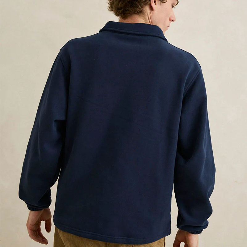 Sudadera Rhythm: Diego Quarter Zip Pullover (Navy)
