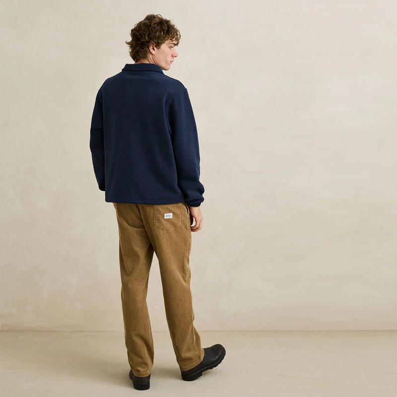 Sudadera Rhythm: Diego Quarter Zip Pullover (Navy)