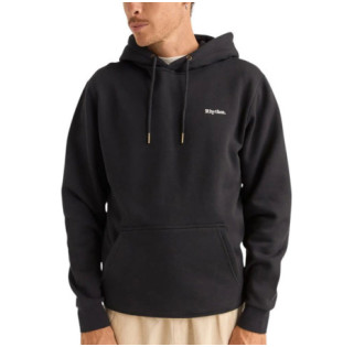 Sudadera Rhythm: Brand Fleece Hood (Black)