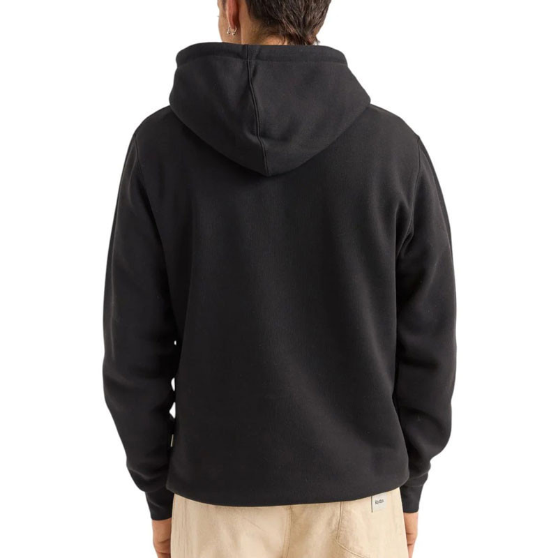 Sudadera Rhythm: Brand Fleece Hood (Black)