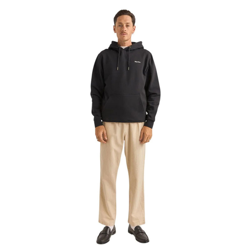 Sudadera Rhythm: Brand Fleece Hood (Black)