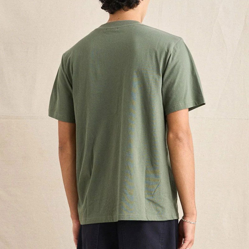 Camiseta Rhythm: Imprint Vintage SS T-Shirt (Vintage Green)