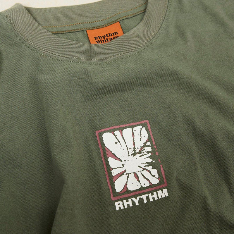 Camiseta Rhythm: Imprint Vintage SS T-Shirt (Vintage Green)