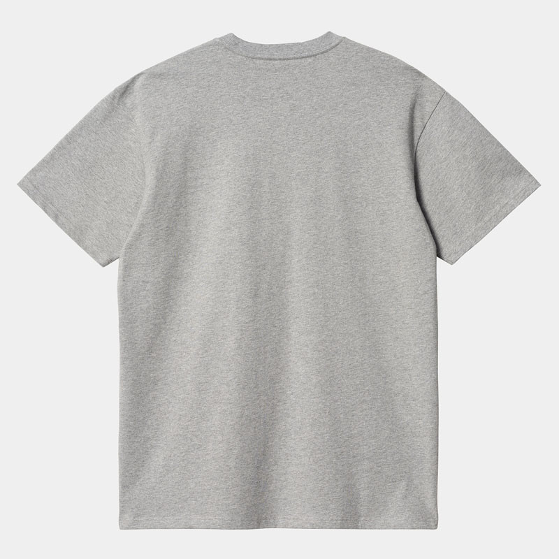 Camiseta Carhartt WIP: SS Chase T-Shirt (Grey Heather Gold)