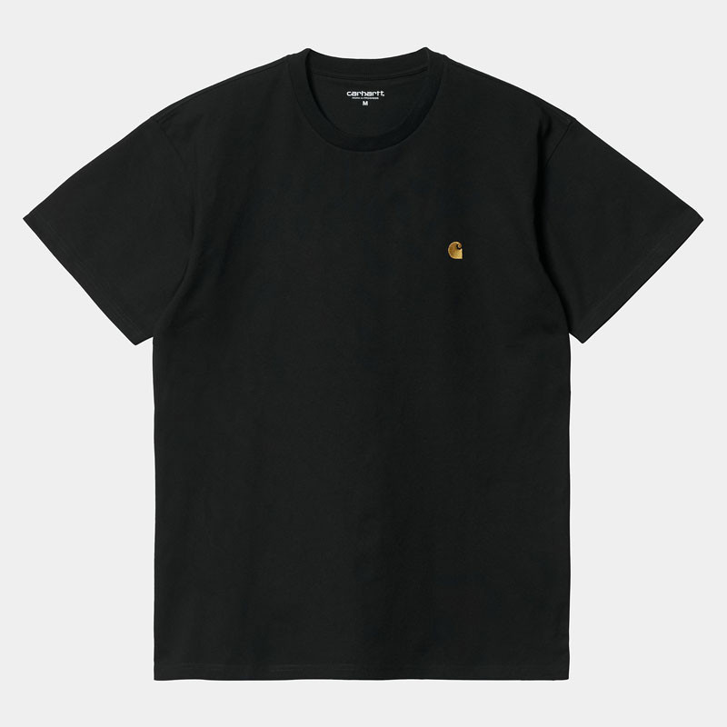 Camiseta Carhartt WIP: SS Chase T-Shirt (Black Gold)