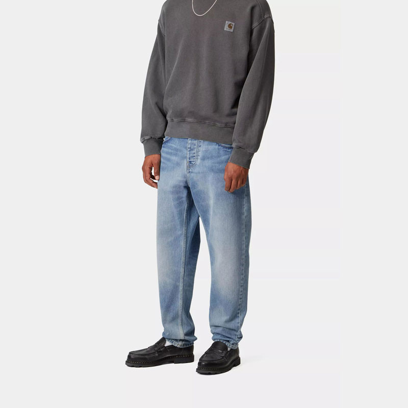 Pantalón Carhartt WIP: Newel Pant (Blue Light Used Wash)