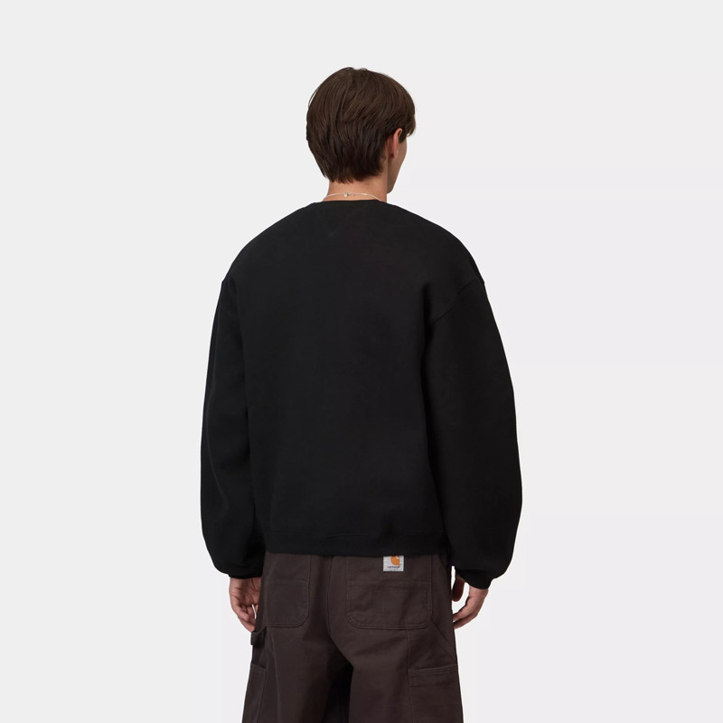 Sudadera Carhartt WIP: Ebbert Sweat (Black White)
