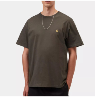 Camiseta Carhartt WIP: SS Chase T-Shirt (Shungite Gold)