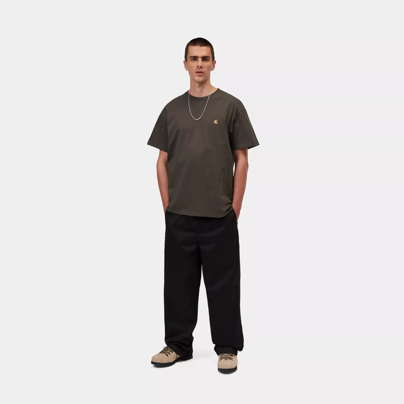 Camiseta Carhartt WIP: SS Chase T-Shirt (Shungite Gold)