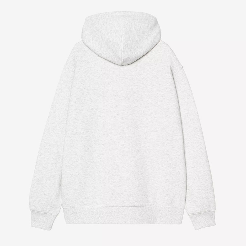 Sudadera Carhartt WIP: W Hood Carhartt Sweat (Ash Hea Cozy Purp)