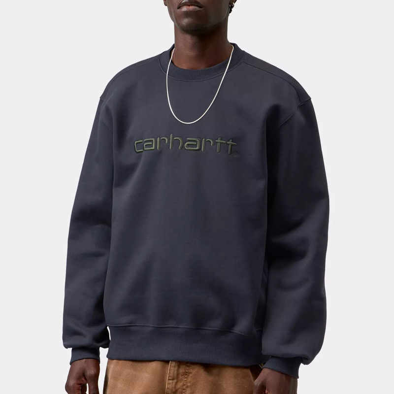 Sudadera Carhartt WIP: Carhartt Sweat (Dark Navy Dark Scarab)