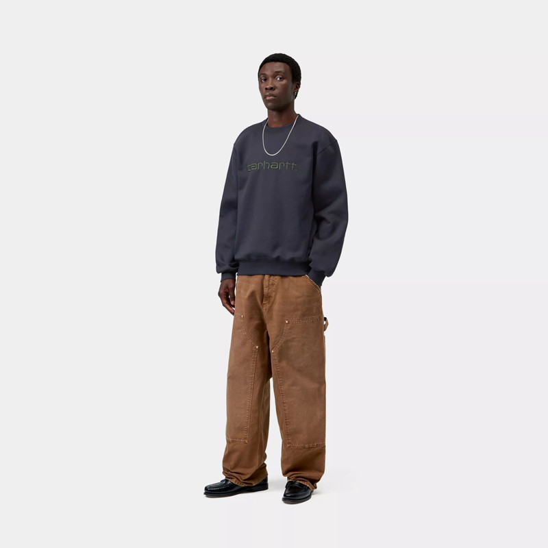 Sudadera Carhartt WIP: Carhartt Sweat (Dark Navy Dark Scarab)
