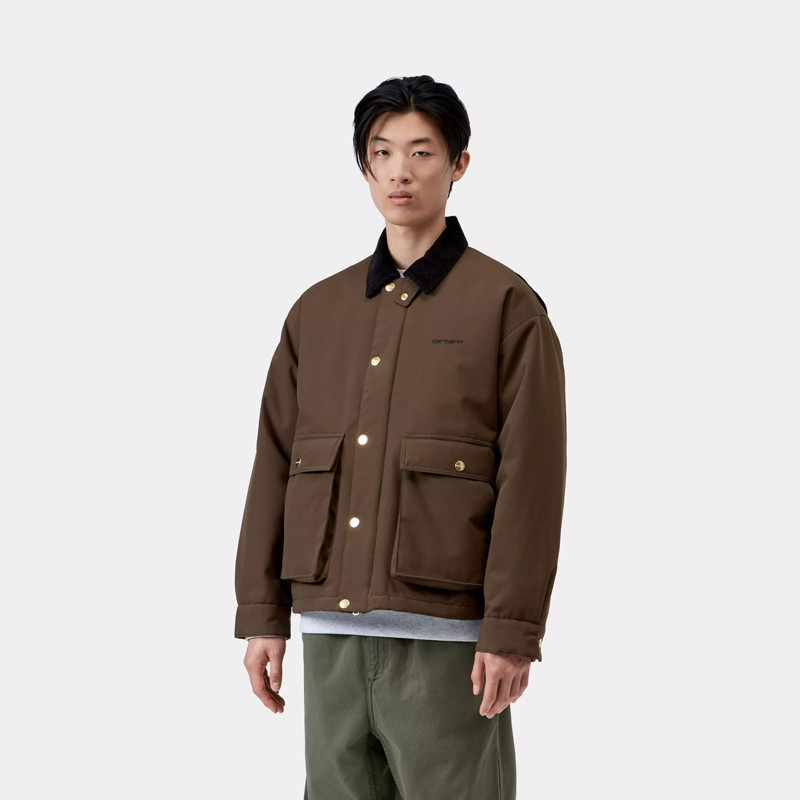 Chaqueta Carhartt WIP: Quentin Jacket (Tobacco Black)