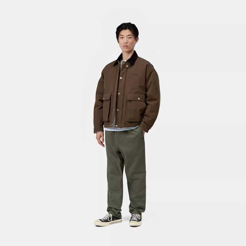 Chaqueta Carhartt WIP: Quentin Jacket (Tobacco Black)