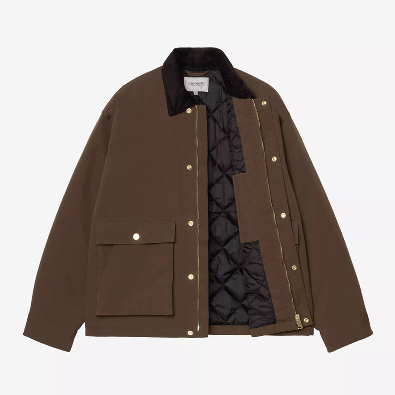 Chaqueta Carhartt WIP: Quentin Jacket (Tobacco Black)