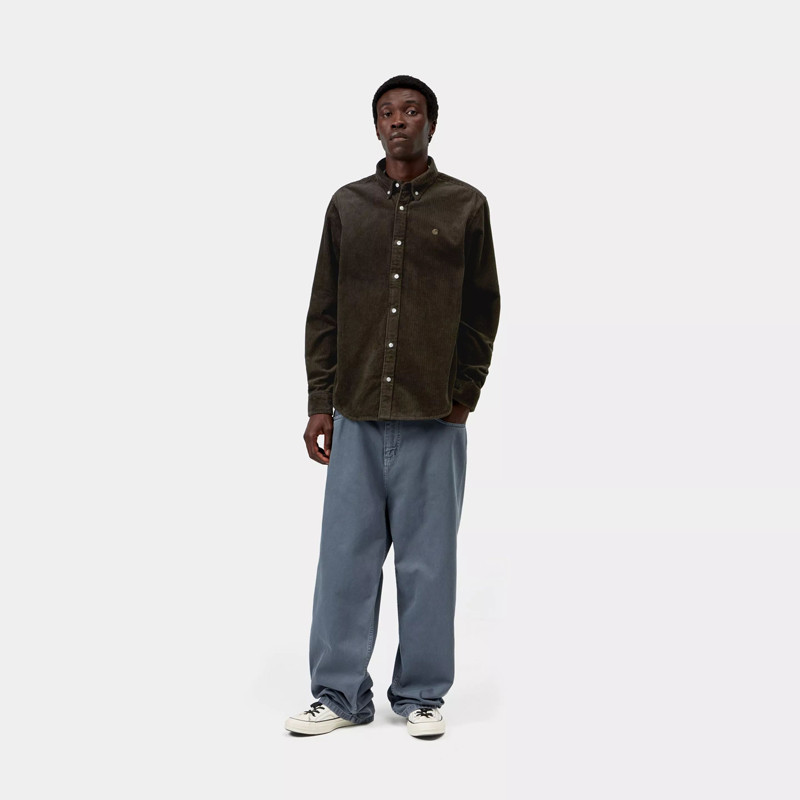 Camisa Carhartt WIP: LS Madison Cord Shirt (Tobacco)